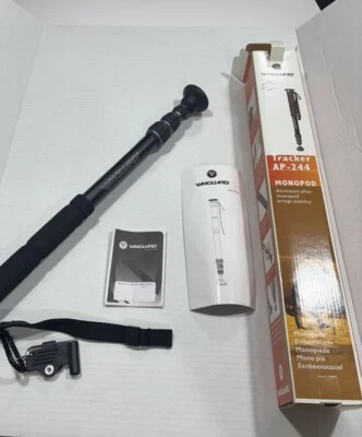 Vanguard Tracker AP-244 Monopie Aleación de Aluminio Agarre de Espuma Grande Pie Ajustable Foto 1 de 4