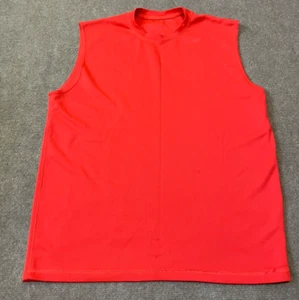 NIKE Mens Training Vest Tank TOP DRI FIT Orange Actiwear Workout Size S - Picture 1 of 6