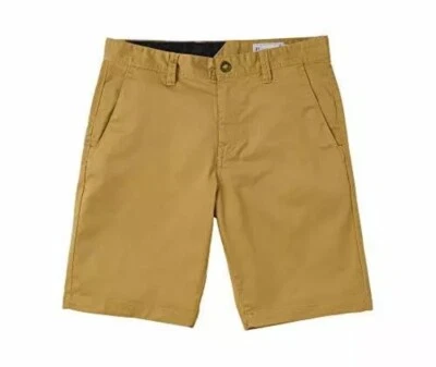 Volcom Frickin Chino Short Dark Khaki Size 28 Men’s New With Tags - Image 1 of 2