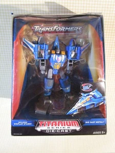 Transformers Titanium Series IDW G1 Decepticon Thundercracker NIB Die Cast Metal - Picture 1 of 2