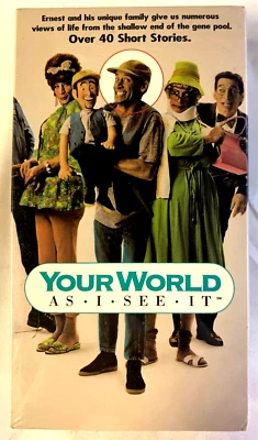 Your World As I See It VHS SEALED Jim Varney Ernest Get it Graded RARE NEW - Image 1 of 4