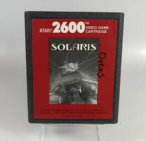 Atari 2600: SOLARIS Cartridge - Tested & WORKS! - Picture 1 of 3
