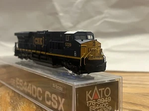N Scale ES44DC CSX Kato Locomotive Road# 5329 - Picture 1 of 6