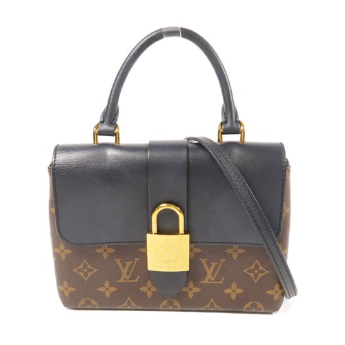 LOUIS VUITTON（LV） Borsa a tracolla Louis Vuitton LV GHW Locky BB 2 vie M44141 monogramma marrone nero