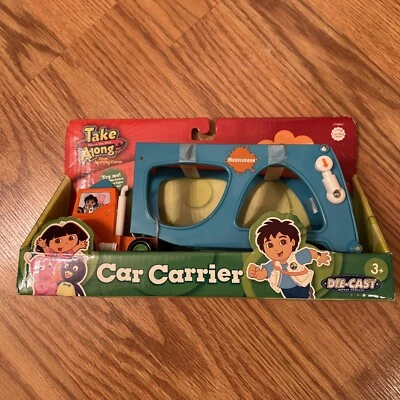 Learning Curve Diego Car Carrier Nickelodeon Rare 2007 Die Cast Metal NEW - Image 1 of 4