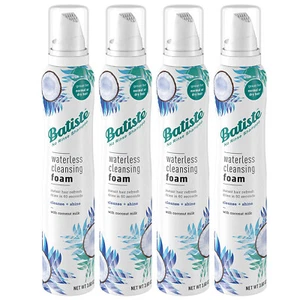 4-New Batiste Waterless Cleansing Foam Cleanse + Shine with Coconut Milk, 3.6 OZ - Picture 1 of 4