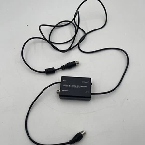 Sega Saturn Vintage Retro Video Game Console RF Switch Performance 1997 TV - Picture 1 of 4