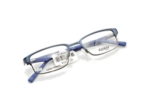 FLEXON JUNIOR J4000 412 Satin Blue 48-18-135 Frames Flex Hing Flexible Titn J220 - Picture 1 of 12