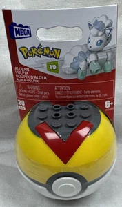 MEGA Construx Pokemon Alolan Vulpix (serie 19) (HTH84) nuovo fuori produzione raro - Foto 1 di 5