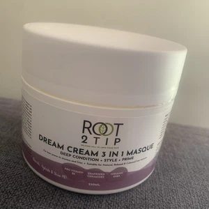 New Root2Tip Dream Cream - Crema Idratante per lo Styling Afro-Curly e Maschera 3-1 250m - Foto 1 di 5