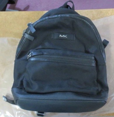 NWB Michael Kors - Kent Sport Black Nylon Large Backpack - USED - Image 1 of 4