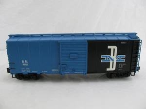 2002 Aristo-Craft G Scale Boston & Maine 40' Steel Box Car #46020 VG - Picture 1 of 8