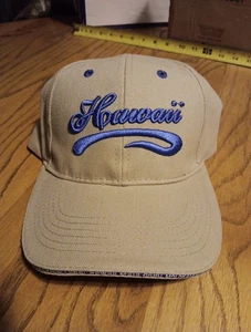 Surfware Herren Slideback Mütze hellbraun Einheitsgröße bestickt Hawaii Logo 100 % Baumwolle - Bild 1 von 13