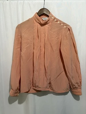 Christian Dior Sportswear Women’s Vintage Silk Blouse Size 6 - Image 1 of 4