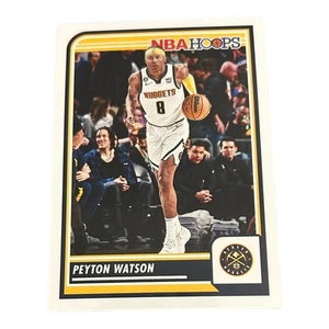 Panini NBA Hoops 2023-24 Basketball Karte Nr. 91 Peyton Watson - Picture 1 of 1