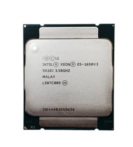 Intel Xeon E5-1650 v3 @ 3.50GHz SR20J 6-Core Server CPU - Picture 1 of 2