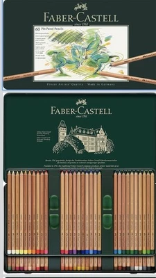Faber-Castell Pitt® 粉彩铅笔 - 60 锡 — 第 1/2 张图片