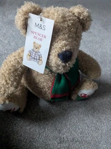 M&S Wales Welsh rare! Spencer Bear  2023  BNWT - Picture 1 of 3