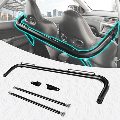 49" Racing Adjustable Mild Steel Safety Seat Belt Harness Bar For Ford Mustang Foto 1 de 4