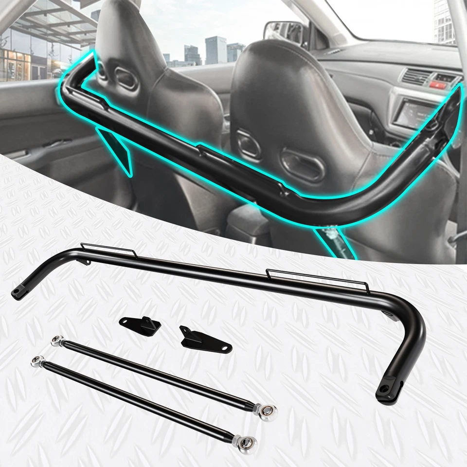 49" Racing Adjustable Mild Steel Safety Seat Belt Harness Bar For Ford Mustang Foto 1 de 4