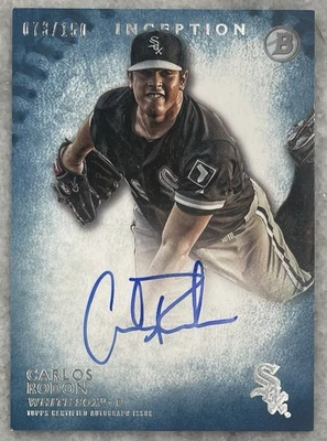2015 Bowman Inception - Autógrafos Prospect Carlos Rodon #PA-CR Azul /150... - Imagem 1 de 2