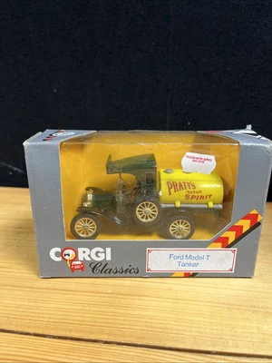 Corgi C864 - 1915 Ford Model T Tanker - Livery 'Pratts Motor Spirit' Boxed - Image 1 of 4