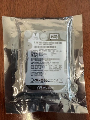 320GB Hard Drive Laptop Western Digital WD Black WD3200BEKT 7.2k rpm 2.5in - Image 1 of 2
