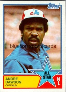1983 Topps #402 Andre Dawson AS - Picture 1 of 2