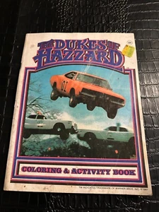 Vintage COLORING BOOK - DUKES OF HAZZARD (M8830) - Imagen 1 de 1