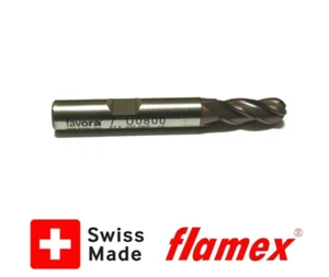 2 Stück SWISS FRAISA FAVORA Schaftfräser Radius 7,0 mm R 3,5 HSS Co Schaftdurchmesser 8 mm Nr56 - Bild 1 von 11