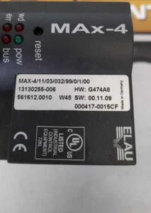 New Elau Pacdirve Servo Controller MAX-4/11/03/032/99/0/1/00 Expedited Shipping - Picture 1 of 3