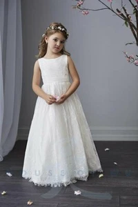 Christina Wu Princess Little Girl Maids Gown Ivory size 4 NWT Sale!! - Picture 1 of 4