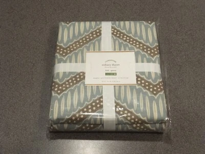 NOVO RARO 5 PEÇAS Pottery Barn Sidney Chevron Edredom Queen & Shams Conjunto Sydney - Imagem 1 de 4