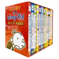 Diary of a Wimpy Kid Classic Reading Collection by Jeff Kinney- 12 Books Box Set