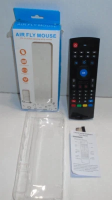 MX3 Voice Air 2.4G Fly Mouse Mini Keyboard Wireless Remote for Android TV Box - Image 1 of 4