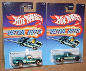Hot Wheels Ultra Hots MAZDA REPU LOT OF 2 UNPAITED WHEEL ERROR NEW - Picture 1 of 7