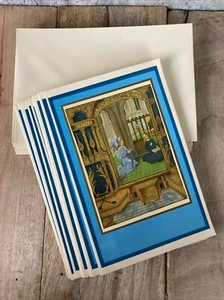 Vintage Handmade Christmas Cards And Envelopes Set Of 20 Angel Dove - Picture 1 of 7