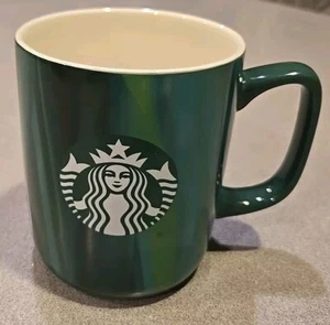 Taza de café Starbucks 2022 azul verde a rayas - Imagen 1 de 4