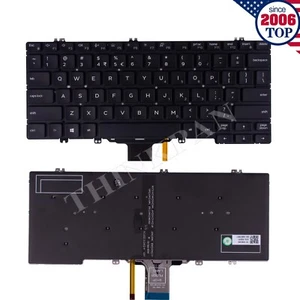 New US Backlit Keyboard for Dell Latitude 7300/5300 2-in-1 2RDRV 5GJY7 - Picture 1 of 3