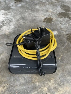 Belkin F5D7234-4 V5 54 Mbps 4-Port 10/100 Wireless G Router - Image 1 of 2