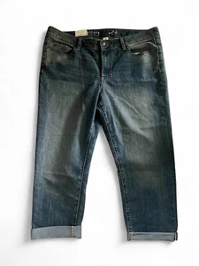 Sonoma Life Style Capri Denim Jeans sz 16 NEW Midrise - Picture 1 of 6