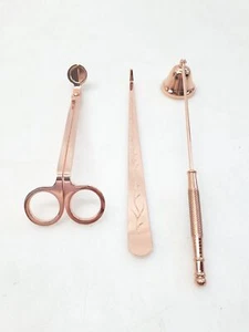 Dochtschere, Kerzenloescher, Kerzenpflege Set 3 in 1, Kerzenschere - Bild 1 von 6