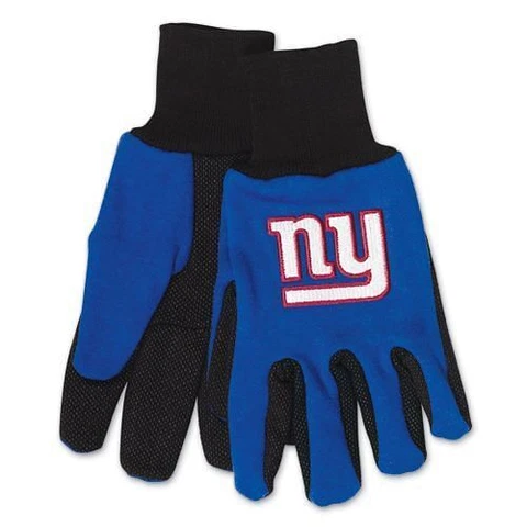 New York Giants Two Tone Adult Size Gloves Cover