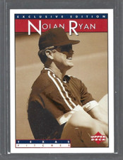Nolan Ryan Texas Rangers 1995 Upper Deck Sonic Heroes of Baseball #6