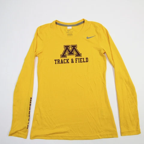 Minnesota Golden Gophers Nike Dri-Fit Long Sleeve Shirt Women's New Cover