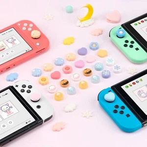 GeekShare Thumb Grip Caps for Switch / Switch Lite / Switch OLED 4/8/12/16/20PCS - Picture 1 of 27