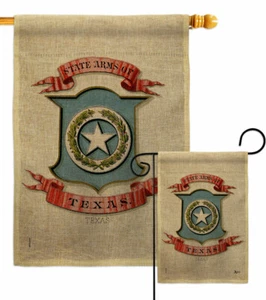 Wappen Texas Sackleinen Garten Flagge Staaten Deko Geschenk Hof Banner - Bild 1 von 19