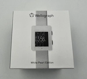 Wellograph White Pearl Fitness/Wellness Tracking Smartwatch Retail $350 NEW - Picture 1 of 3