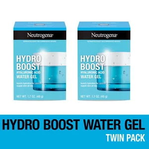 (2 Pack) Hydro Boost Water Gel Face Moisturizer Lotion with Hyaluronic Acid, 1. - Picture 1 of 12