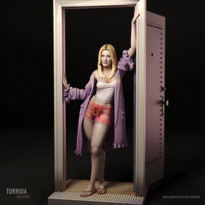 Penny Hofstadter, TBBT, Big Bang, sexy Pin Up, Figur, 3D Druck, Statue, UNBEMALT - Bild 1 von 23